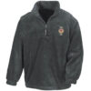 Lion and wheel logo Grey Zip Neck Fleece Lion and wheel logo Grey Zip Neck Fleece