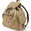 Lion and wheel logo Sand Rucksack Lion and wheel logo Sand Rucksack