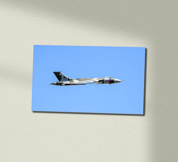 XH558 Vulcan Bomber Metal Sign XH558 Vulcan Bomber Metal Sign