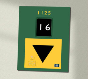 1125 data plate Wall Sign