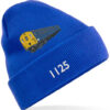 1125 Retro Royal Blue Cuffed Beanie