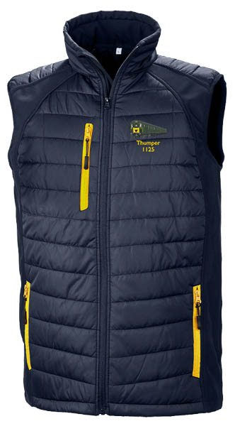 1125 v23 Navy and Yellow Body Warmer 1125 v23 Navy and Yellow Body Warmer