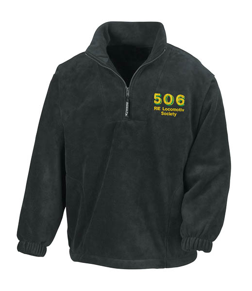 506 v2 Black Zip Neck Fleece 506 v2 Black Zip Neck Fleece