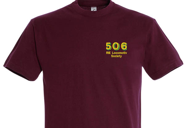 506 v2 Burgundy T-Shirt 506 v2 Burgundy T-Shirt
