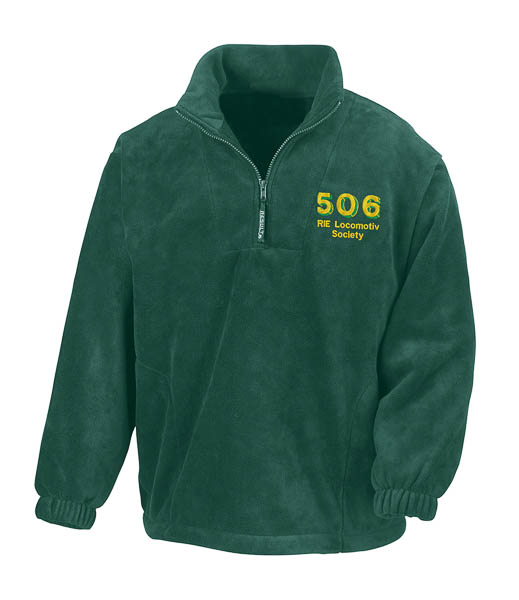 506 v2 Forest Green Zip Neck Fleece 506 v2 Forest Green Zip Neck Fleece