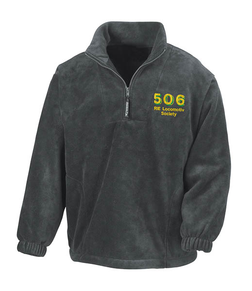 506 v2 Grey Zip Neck Fleece 506 v2 Grey Zip Neck Fleece
