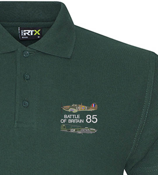 BoB 85 Hurr and he 111 Forest Green Polo BoB 85 Hurr and he 111 Forest Green Polo