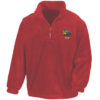Class 20 D8188 V9 Red Zip Neck Fleece Class 20 D8188 V9 Red Zip Neck Fleece