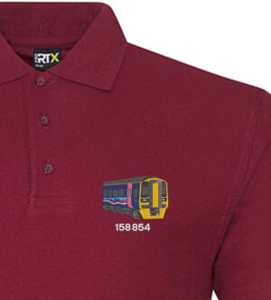 158 FGW Burgundy Polo