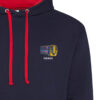 158 FGW Navy and Red hoodie 158 FGW Navy and Red hoodie