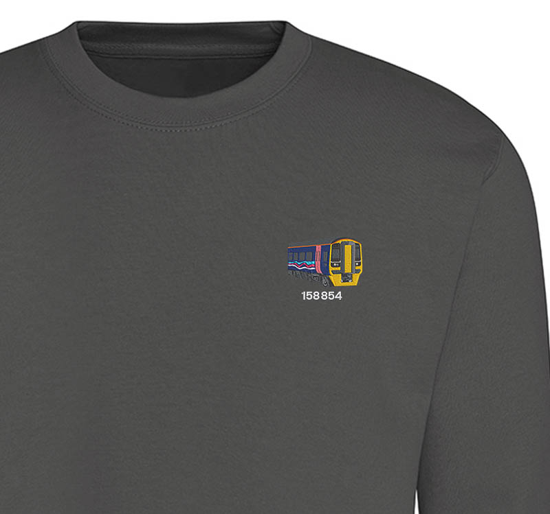 158 FGW Steel Grey Sweatshirt 158 FGW Steel Grey Sweatshirt