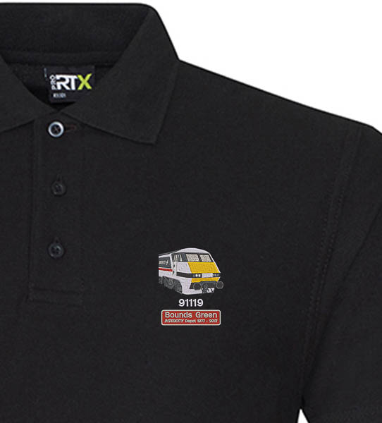 91119 Intercity Black Polo 91119 Intercity Black Polo