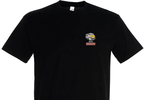 91119 Intercity Black T-Shirt 91119 Intercity Black T-Shirt