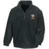 91119 Intercity Black Zip Neck Fleece 91119 Intercity Black Zip Neck Fleece