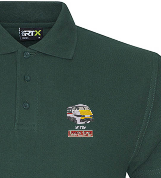 91119 Intercity Forest Green Polo 91119 Intercity Forest Green Polo