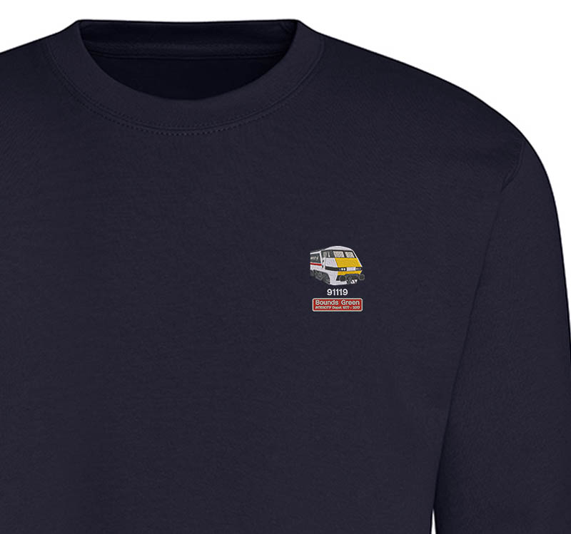 91119 Intercity Oxford Navy Sweatshirt