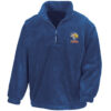 91119 Intercity Royal Blue Zip Neck Fleece 91119 Intercity Royal Blue Zip Neck Fleece