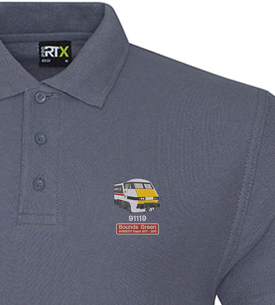 91119 Intercity Seal Grey Polo 91119 Intercity Seal Grey Polo