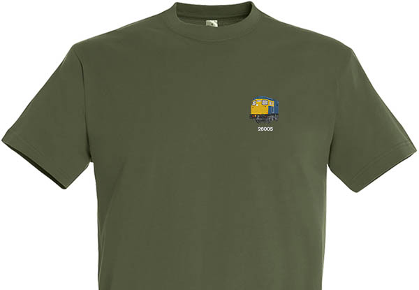 BR Blue class 26 26005 Army Green T-Shirt BR Blue class 26 26005 Army Green T-Shirt
