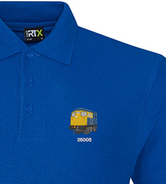 BR Blue class 26 26005 Royal Blue Polo BR Blue class 26 26005 Royal Blue Polo