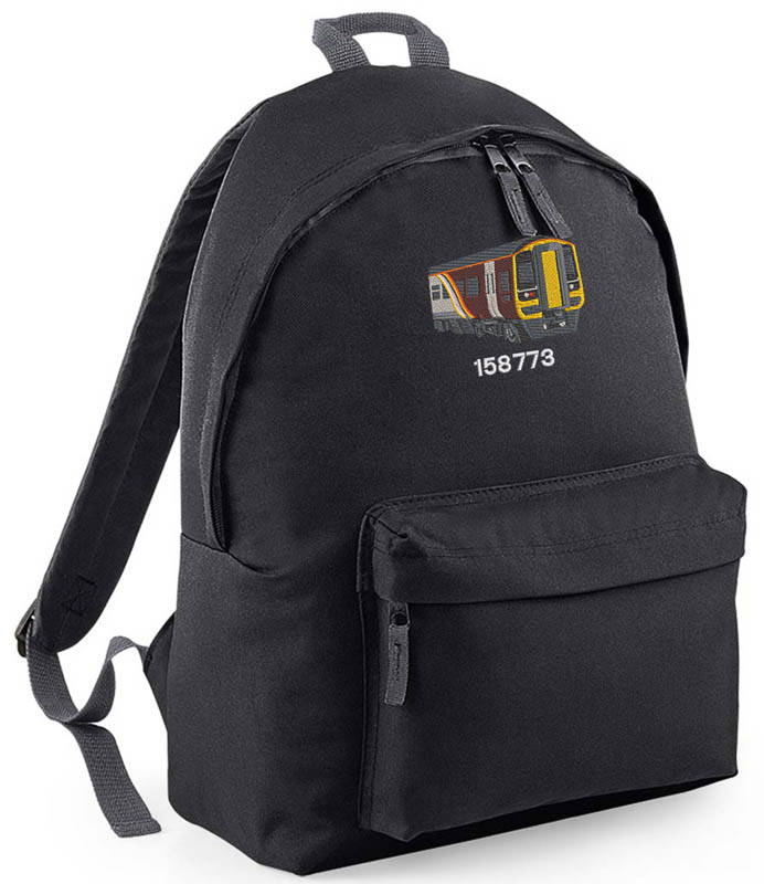Class 158 EMR Black Backpack Class 158 EMR Black Backpack