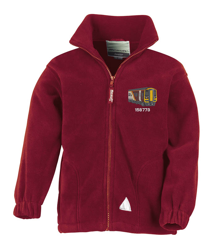 Class 158 EMR Kids Burgundy Fleece Class 158 EMR Kids Burgundy Fleece