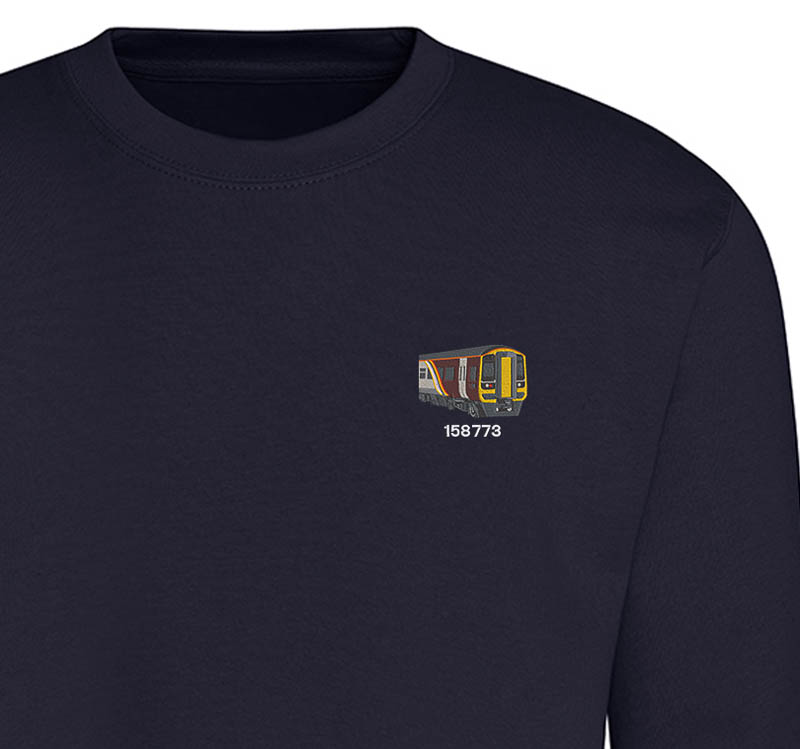 Class 158 EMR Oxford Navy Sweatshirt Class 158 EMR Oxford Navy Sweatshirt