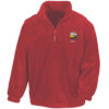 Class 26 Green D5337 Red Zip Neck Fleece Class 26 Green D5337 Red Zip Neck Fleece