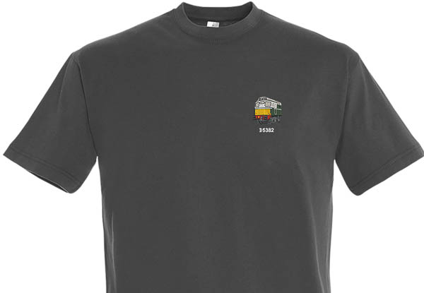 Class 27 Green D5382 Dark Grey T-Shirt