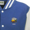 Class 27 Green D5382 Royal Blue and White Varsity Jacket Class 27 Green D5382 Royal Blue and White Varsity Jacket