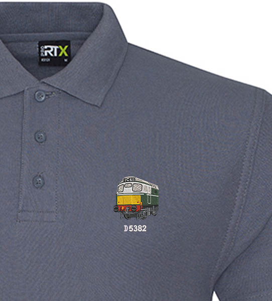 Class 27 Green D5382 Seal Grey Polo Class 27 Green D5382 Seal Grey Polo
