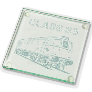 Class 33 Glass Coaster
