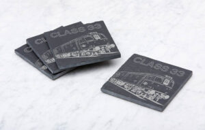 Class 33 Slate Coaster