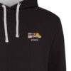 Class 370 APT 370003 Black and Heather hoodie Class 370 APT 370003 Black and Heather hoodie