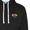 Class 370 APT 370003 Black and White hoodie Class 370 APT 370003 Black and White hoodie