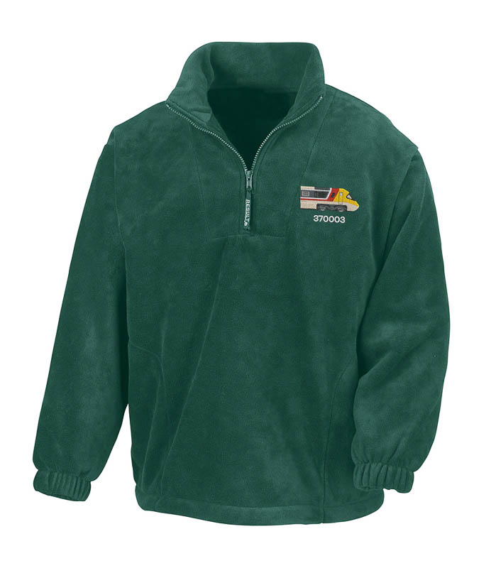 Class 370 APT 370003 Forest Green Zip Neck Fleece Class 370 APT 370003 Forest Green Zip Neck Fleece