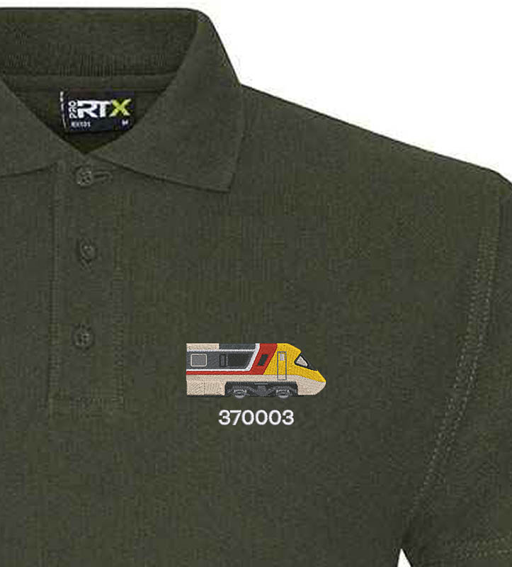 Class 370 APT 370003 Military Green Polo Class 370 APT 370003 Military Green Polo