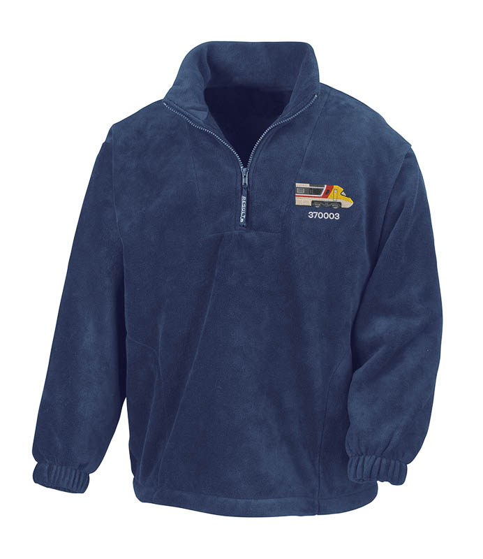 Class 370 APT 370003 Navy Blue Zip Neck Fleece Class 370 APT 370003 Navy Blue Zip Neck Fleece