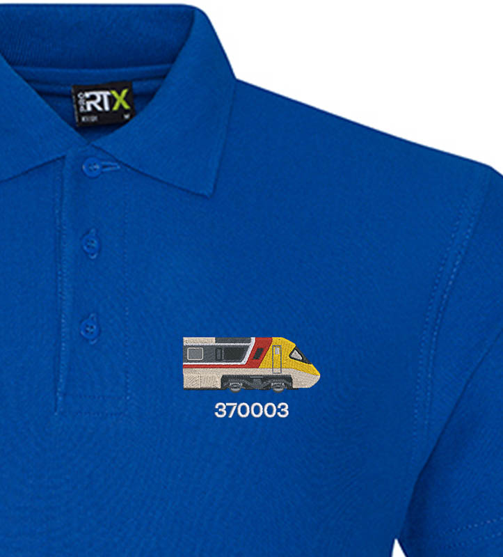 Class 370 APT 370003 Royal Blue Polo Class 370 APT 370003 Royal Blue Polo