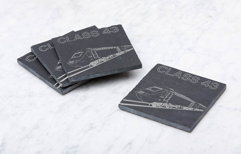 Class 43 Slate Coaster