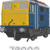 Class 76 76003 BR Blue Class 76 76003 BR Blue