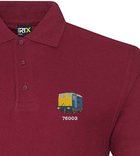 Class 76 76003 BR Blue Burgundy Polo Class 76 76003 BR Blue Burgundy Polo