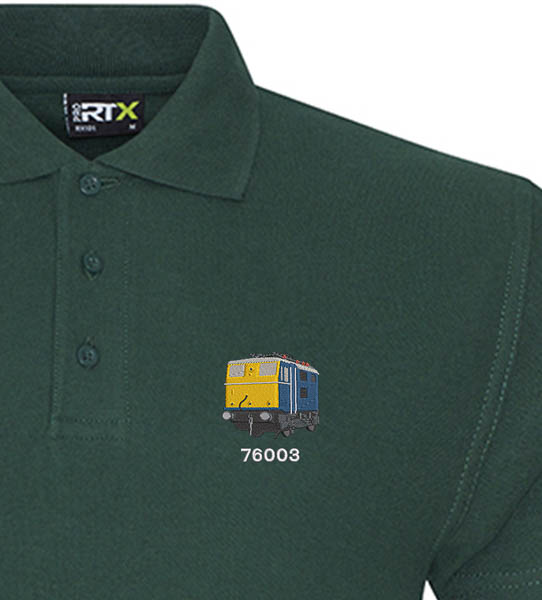 Class 76 76003 BR Blue Forest Green Polo Class 76 76003 BR Blue Forest Green Polo