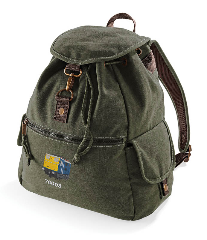 Class 76 76003 BR Blue Military Green Rucksack Class 76 76003 BR Blue Military Green Rucksack
