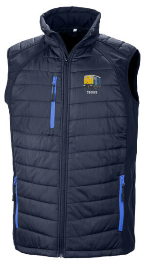 Class 76 76003 BR Blue Navy and Royal Blue Body Warmer Class 76 76003 BR Blue Navy and Royal Blue Body Warmer