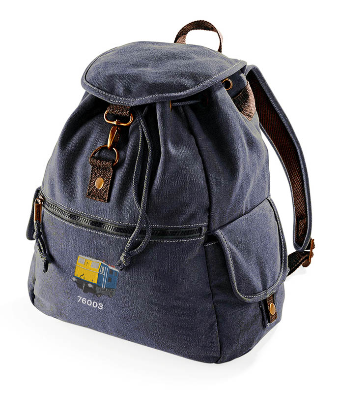 Class 76 76003 BR Blue Navy Blue Rucksack Class 76 76003 BR Blue Navy Blue Rucksack