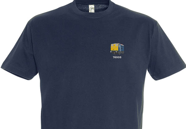 Class 76 76003 BR Blue Navy Blue T-Shirt Class 76 76003 BR Blue Navy Blue T-Shirt