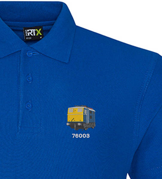 Class 76 76003 BR Blue Royal Blue Polo Class 76 76003 BR Blue Royal Blue Polo