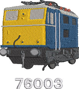 Class 76 76003 BR Blue Class 76 76003 BR Blue