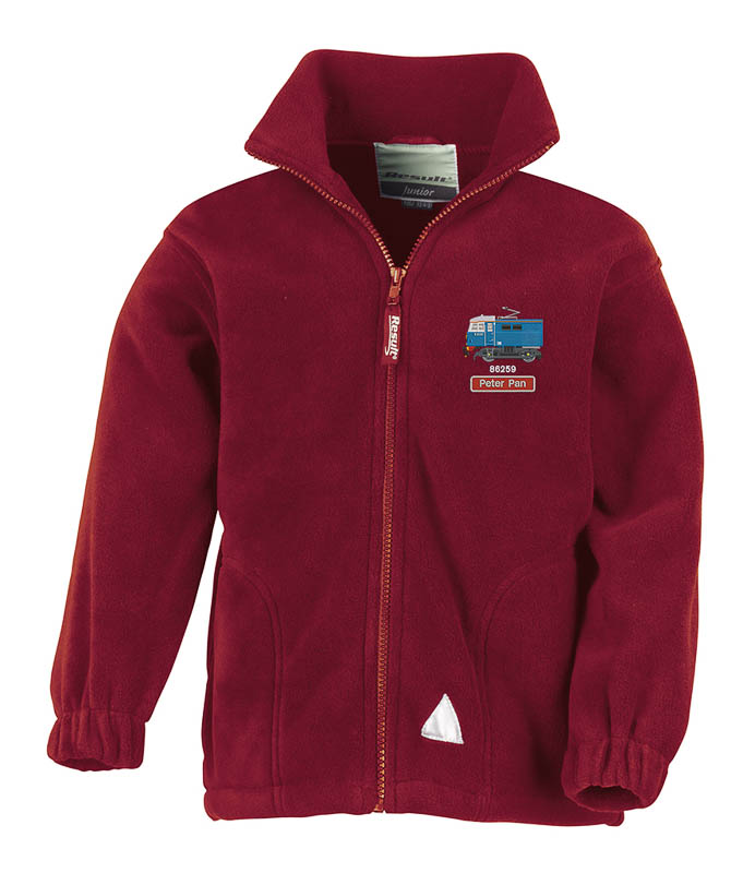 Class 86 86259 AC Blue Kids Burgundy Fleece Class 86 86259 AC Blue Kids Burgundy Fleece